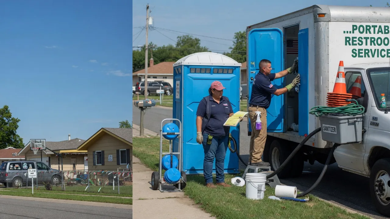 Portable Toilet Rental in Henderson, MI near me